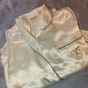 Gold label vintage Victoria secret pajama top